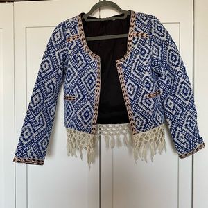 Tularosa Santa Fe Fringe Jacket in Diamondback